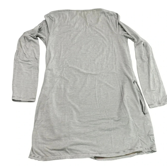 Excellent condition Toad & Co Swifty Tunic. Size Med. Dark green white stripe. - Picture 2 of 8